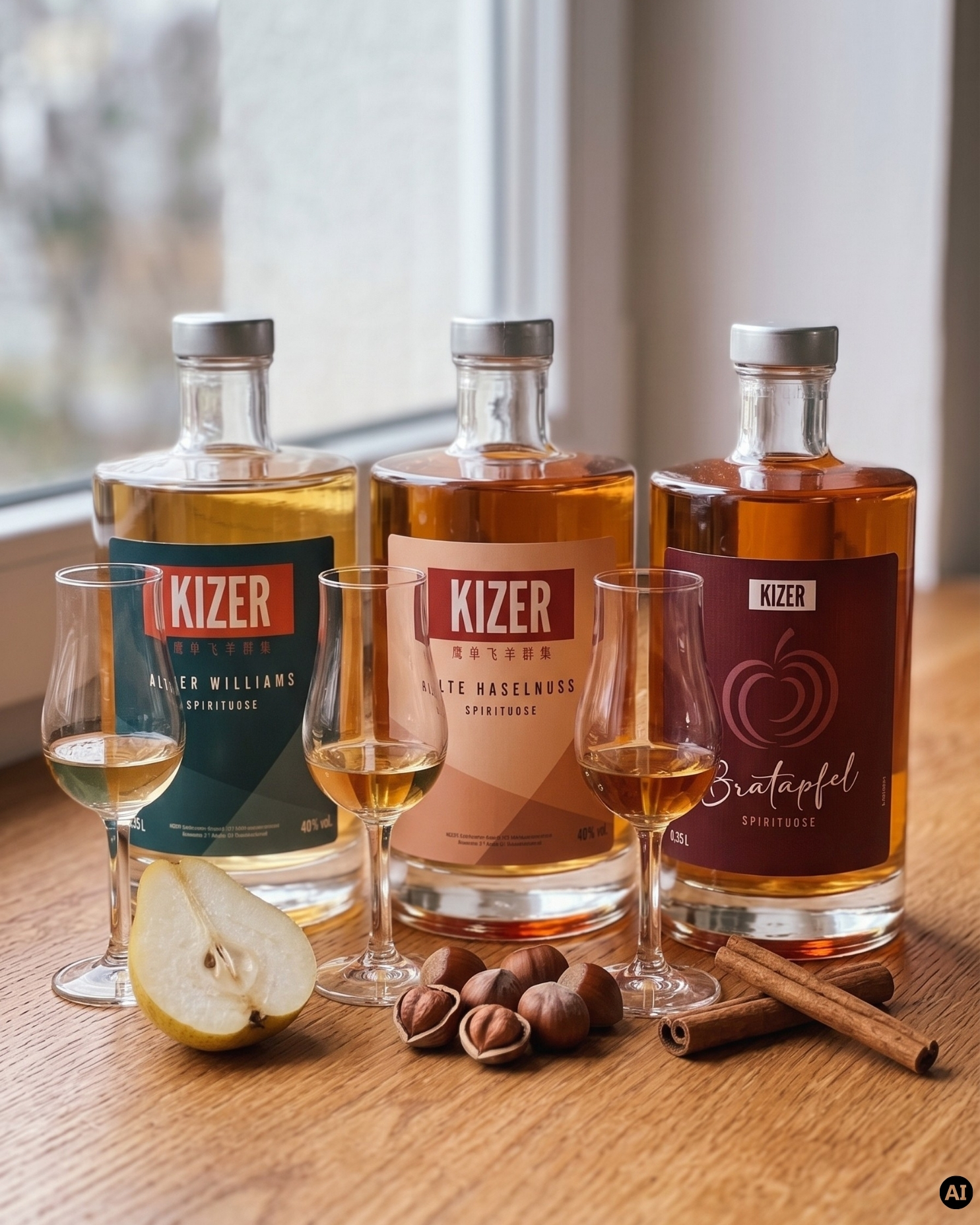 KIZER Probier-Set – 3× 350 ml